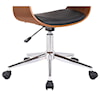 Armen Living Bellevue Mid-Century Office Chair