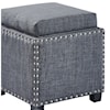 Armen Living Blaze Storage Ottoman