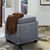 Armen Living Blaze Storage Ottoman