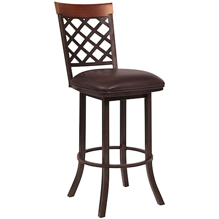 26" Counter Height Barstool in Auburn Bay