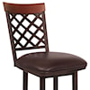 Armen Living Bree 26" Counter Height Barstool in Auburn Bay