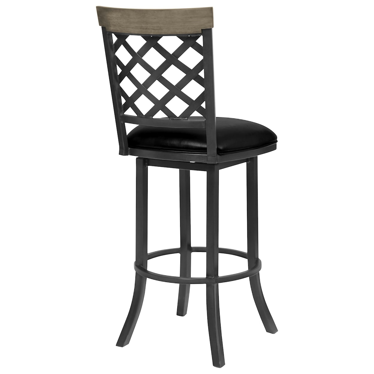 Armen Living Bree 26" Counter Height Barstool in Mineral