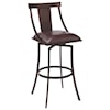 Armen Living Brisbane Contemporary 30" Bar Height Barstool