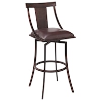 Contemporary 30" Bar Height Barstool