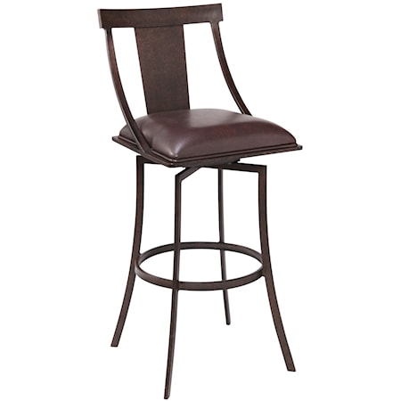 Contemporary 30" Bar Height Barstool