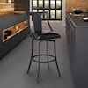 Armen Living Brisbane Contemporary 26" Counter Height Barstool