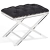 Armen Living Cody Modern and Contemporary Tufted Ottoman