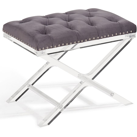 Modern and Contemporary Tufted Ottoman