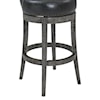 Armen Living Corbin 30" Bar Height Wood Swivel Barstool