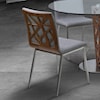 Armen Living Crystal Dining Chair - Set of 2