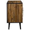 Armen Living Cusco  Acacia Rustic Buffet Cabinet