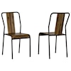 Armen Living Cusco  Acacia Rustic Dining Chair - Set of 2