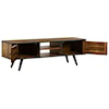 Armen Living Cusco  Rustic Acacia TV Stand