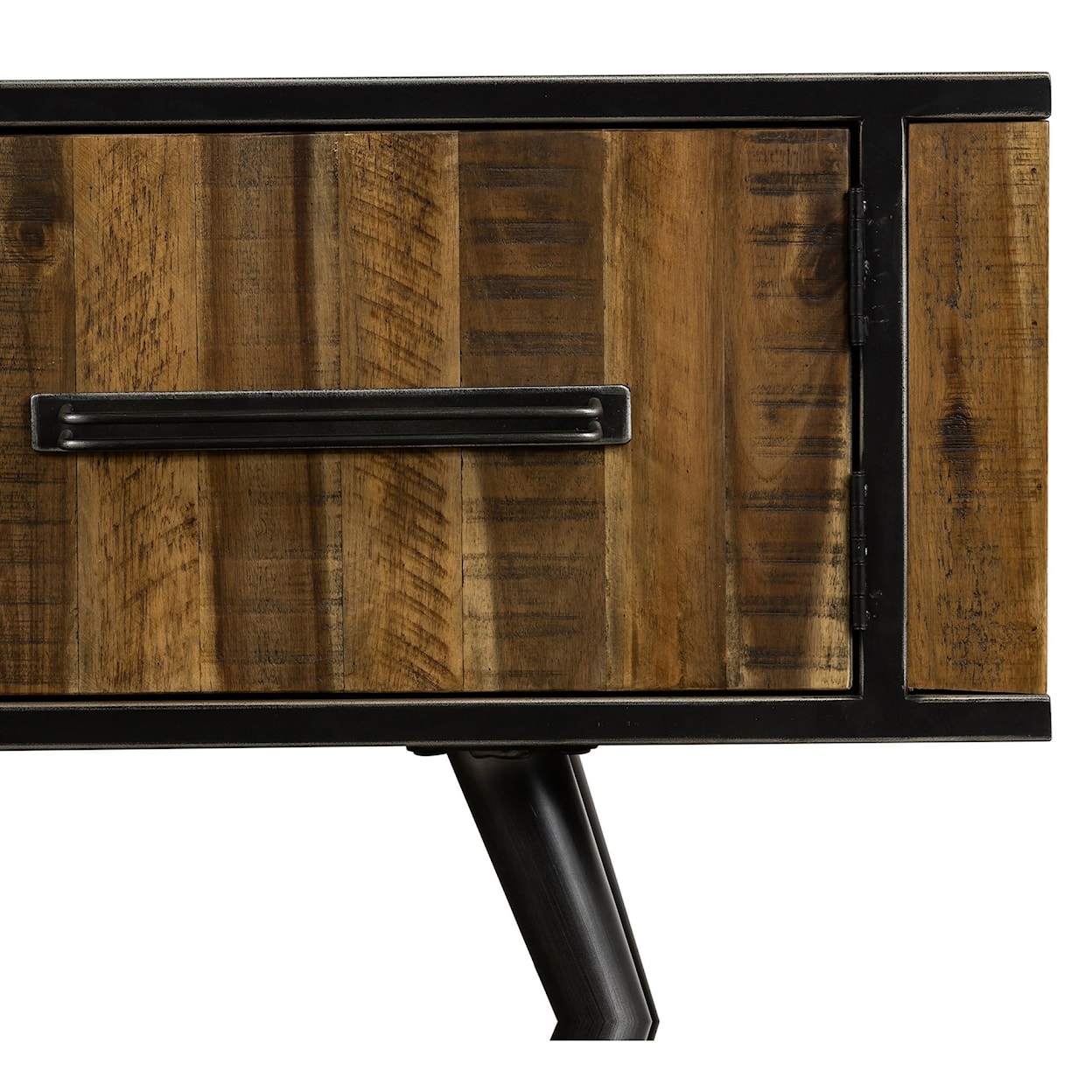 Armen Living Cusco  Rustic Acacia TV Stand