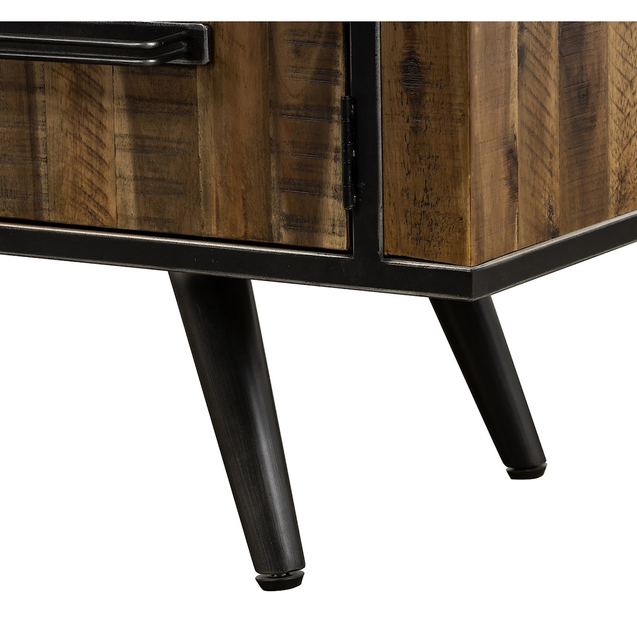 Armen Living Cusco  Rustic Acacia TV Stand