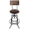 Armen Living Damian Adjustable Metal Barstool