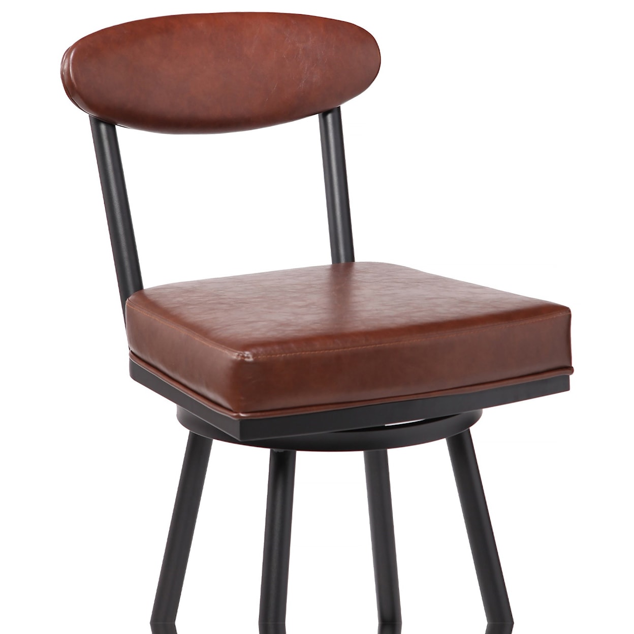 Armen Living Denver Contemporary 30" Bar Height Barstool 