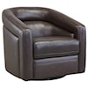 Armen Living Desi Swivel Accent Chair