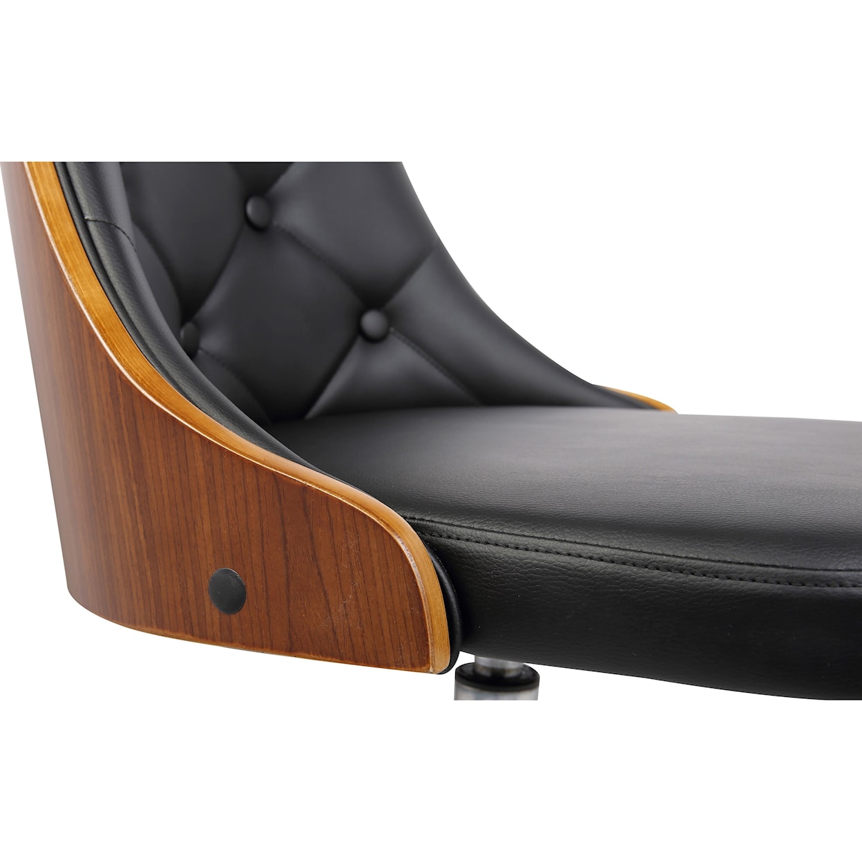 Armen Living Diamond Mid-Century Office Chair