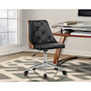 Armen Living Diamond Mid-Century Office Chair