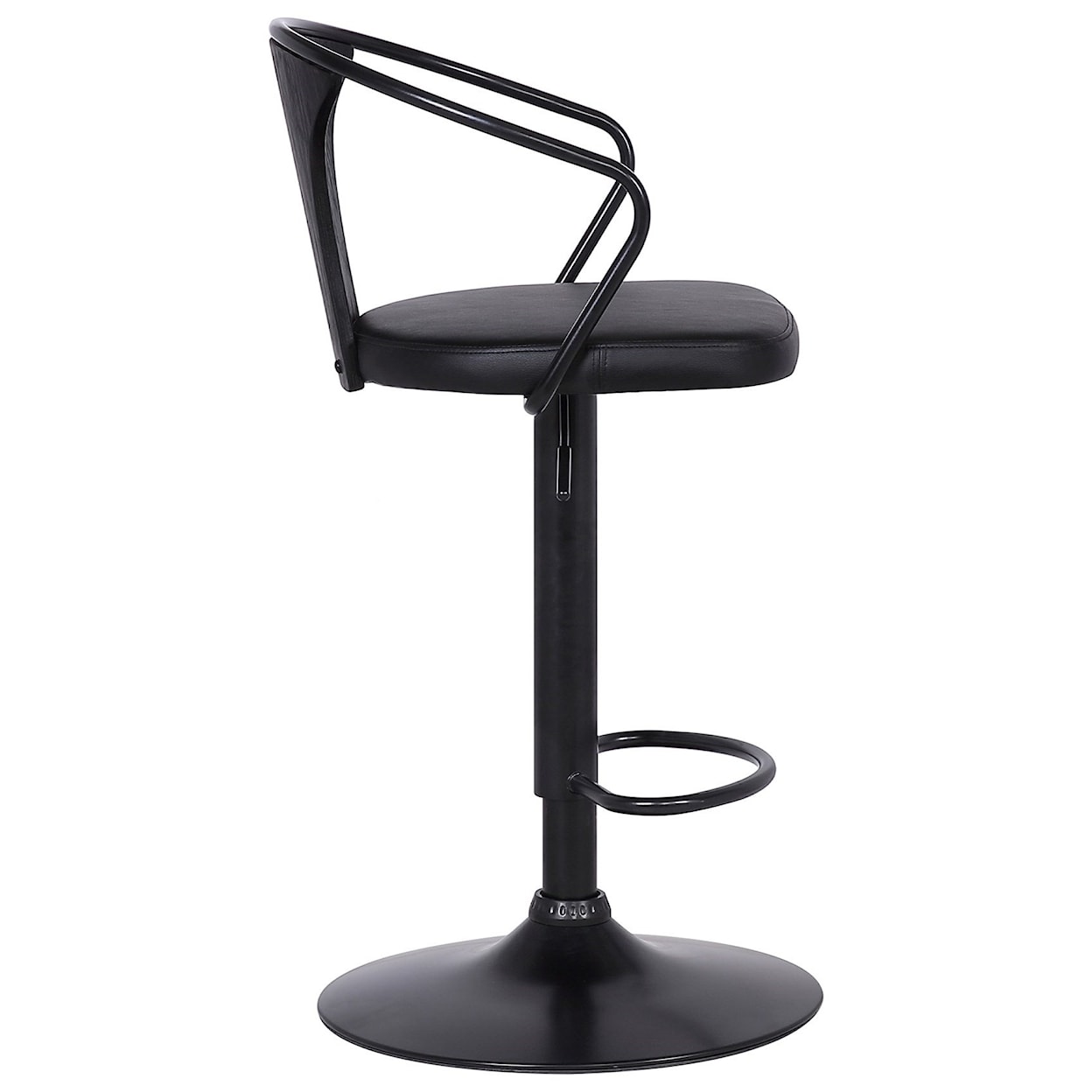 Armen Living Eagle Contemporary Adjustable Barstool