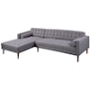 Armen Living Element Left-Side Chaise Sectional Sofa