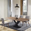 Armen Living Everett Contemporary Dining Table