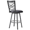 Armen Living Fargo 26" Counter Height Metal Barstool