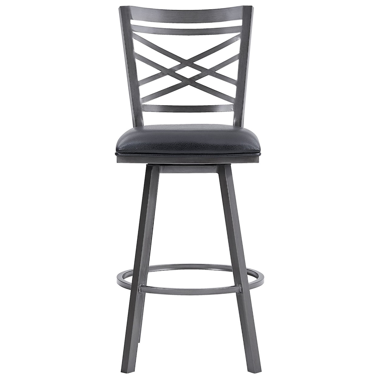 Armen Living Fargo 26" Counter Height Metal Barstool