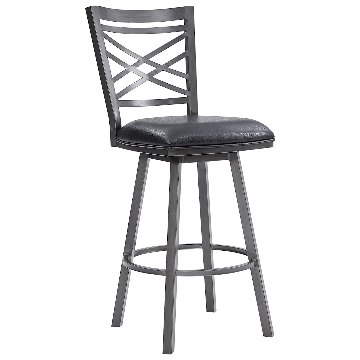 Armen Living Fargo 26" Counter Height Metal Barstool