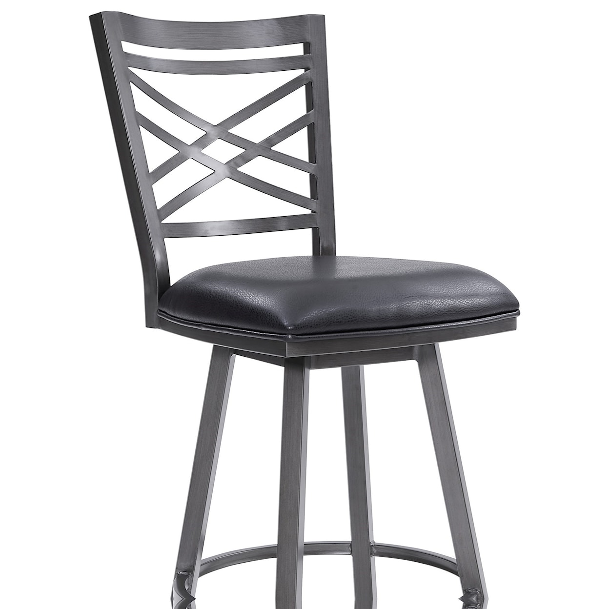 Armen Living Fargo 26" Counter Height Metal Barstool