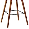 Armen Living Fox 30" Mid-Century Bar Height Barstool