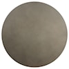 Armen Living Gatsby Concrete and Metal Round Dining Table