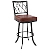 Armen Living Giselle Contemporary 26" Counter Height Barstool