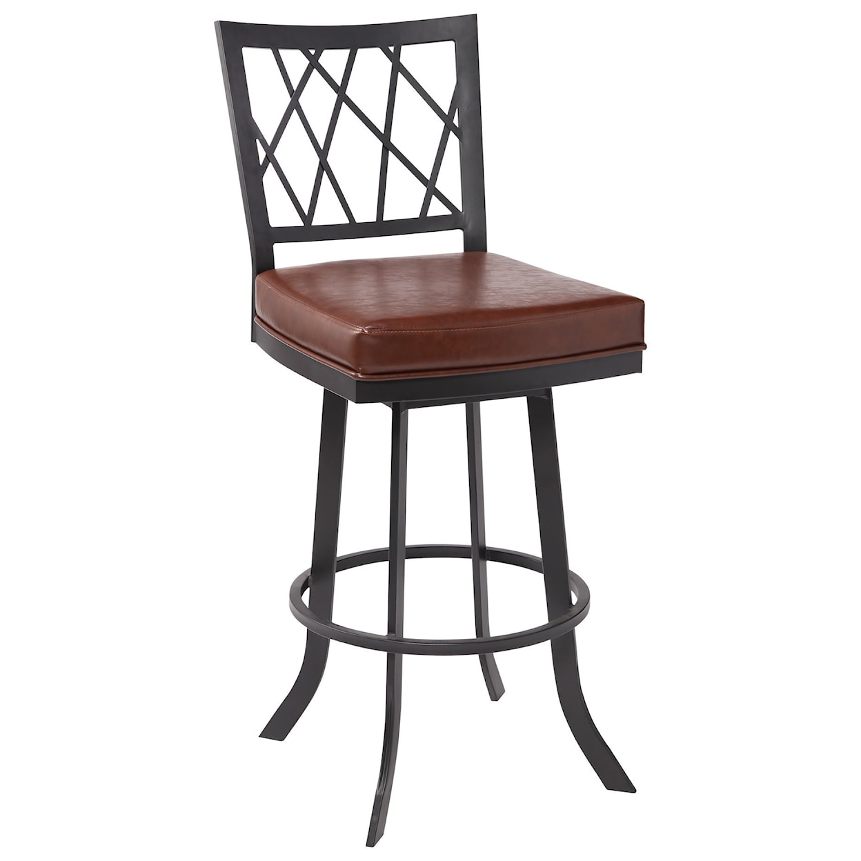 Armen Living Giselle Contemporary 26" Counter Height Barstool