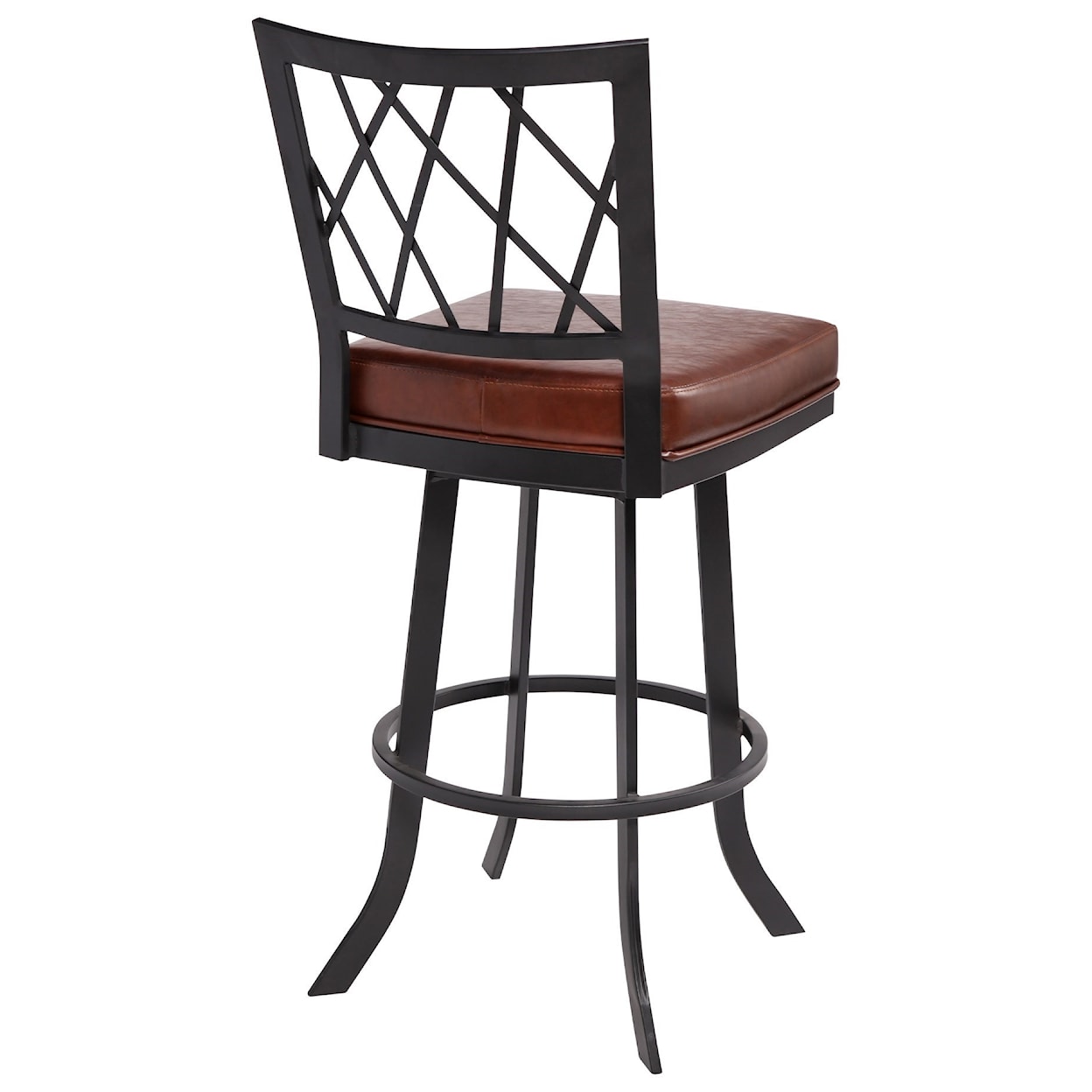 Armen Living Giselle Contemporary 26" Counter Height Barstool