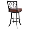 Armen Living Giselle Contemporary 26" Counter Height Barstool