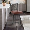 Armen Living Giselle Contemporary 26" Counter Height Barstool