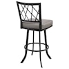 Armen Living Giselle Contemporary 26" Counter Height Barstool