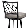 Armen Living Giselle Contemporary 26" Counter Height Barstool