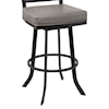 Armen Living Giselle Contemporary 30" Bar Height Barstool