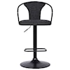 Armen Living Ian Adjustable Bar Stool