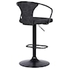 Armen Living Ian Adjustable Bar Stool