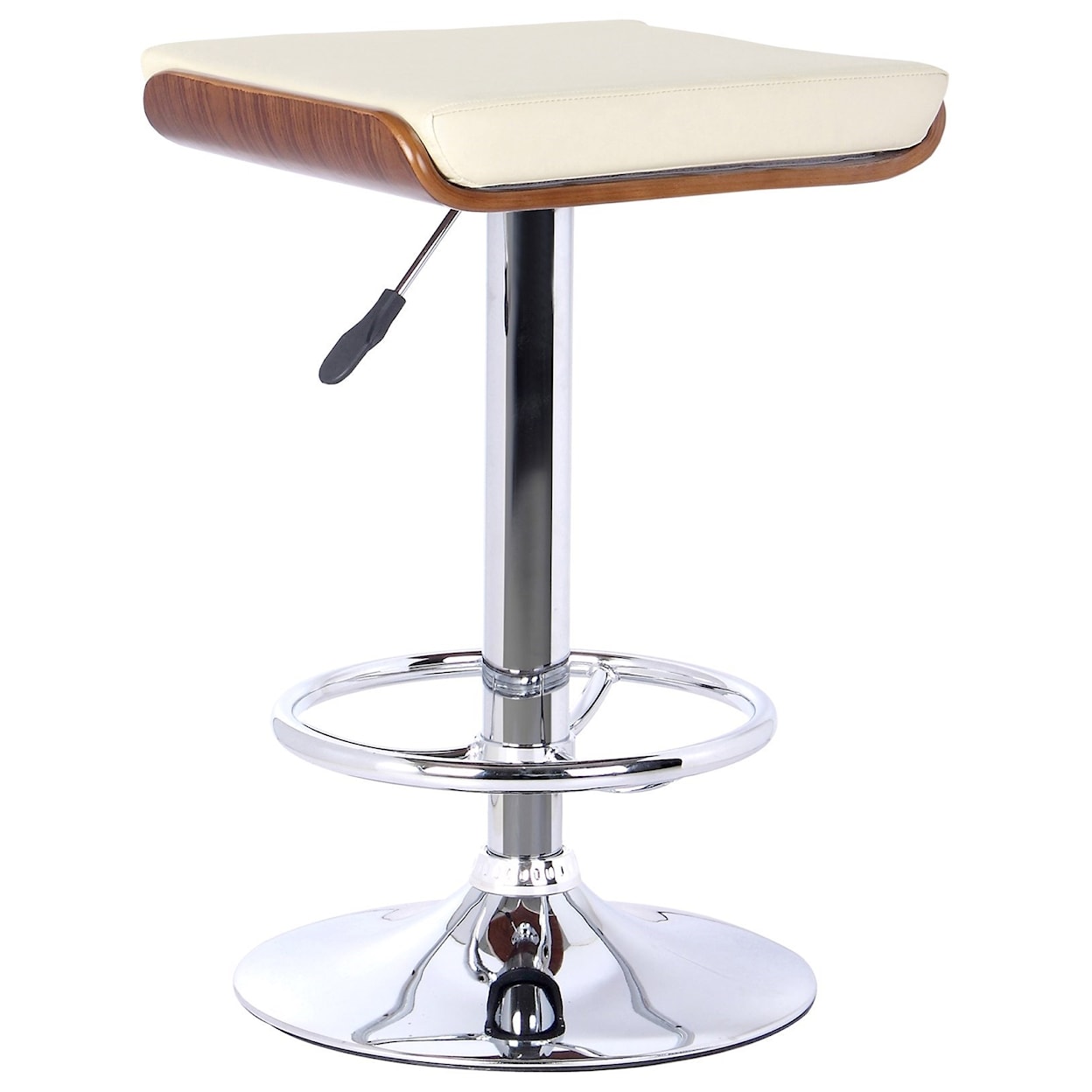 Armen Living Java Swivel Adjustable Height Barstool