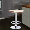 Armen Living Java Swivel Adjustable Height Barstool