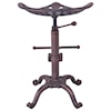 Armen Living Jax Adjustable Tractor Bar Stool