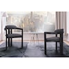 Armen Living Jazmin Contemporary Dining Chair - Set of 2