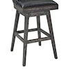 Armen Living Journey 30" Bar Height Wood Swivel Barstool 