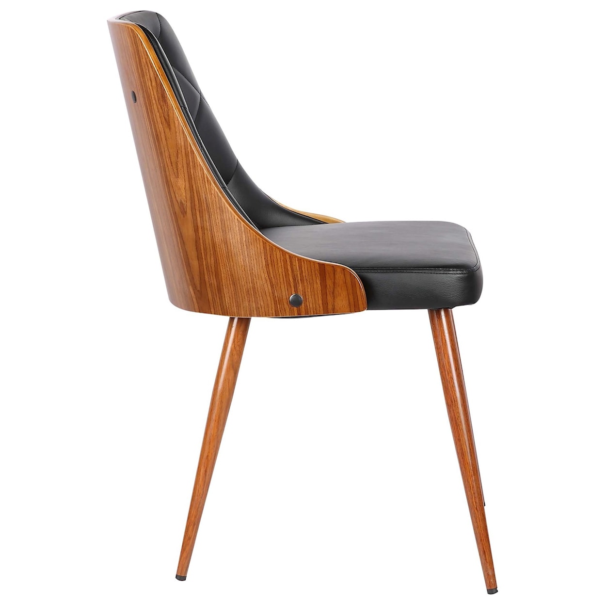 Armen Living Lily Mid-Century Dining Chair