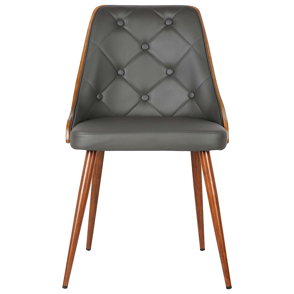 Armen Living Lily Mid-Century Dining Chair